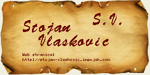 Stojan Vlašković vizit kartica